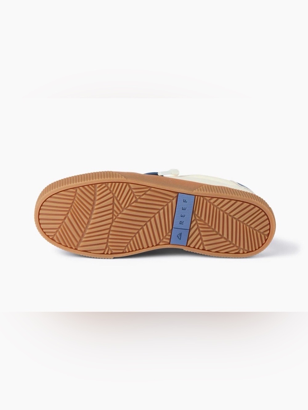 Reef Lay Day Seas Lace-Up Sneakers, Ivory/Navy, NWT, Women’s Multiple Sizes - Picture 3 of 16